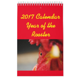 Calendario 2017 años civiles del gallo
