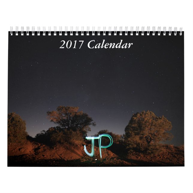 Calendario 2017 de Arizona (Tapa)
