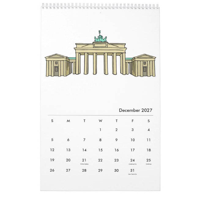 Calendario 2017 de Berlín (Dec 2027)