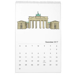 Calendario 2017 de Berlín
