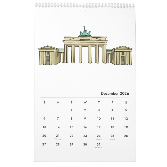 Calendario 2017 de Berlín (Dec 2026)