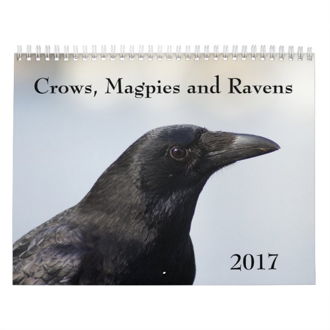 Calendario 2017 de Crows, Magpies y Ravens (Tapa)