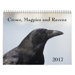 Calendario 2017 de Crows, Magpies y Ravens