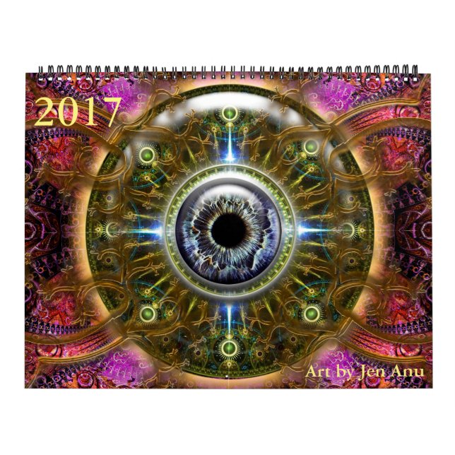 Calendario 2017 de Jen Anu (Tapa)