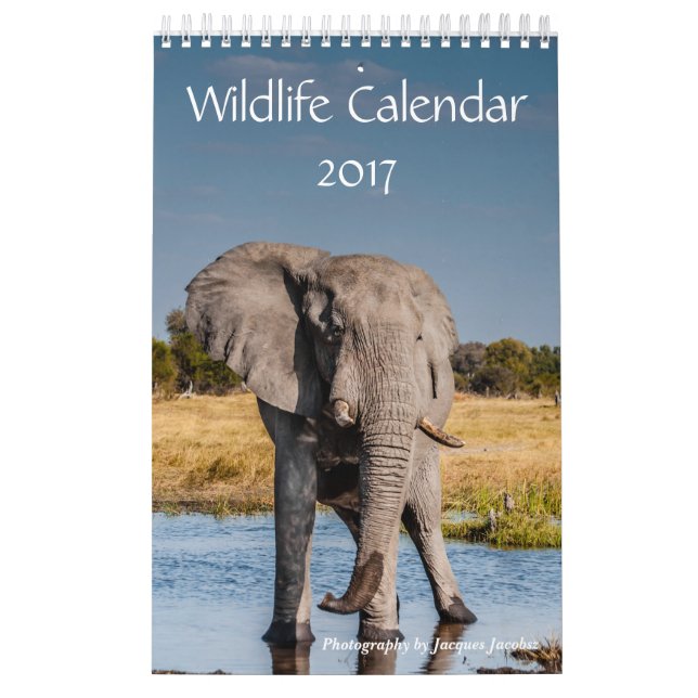 Calendario 2017 de la fauna (Tapa)