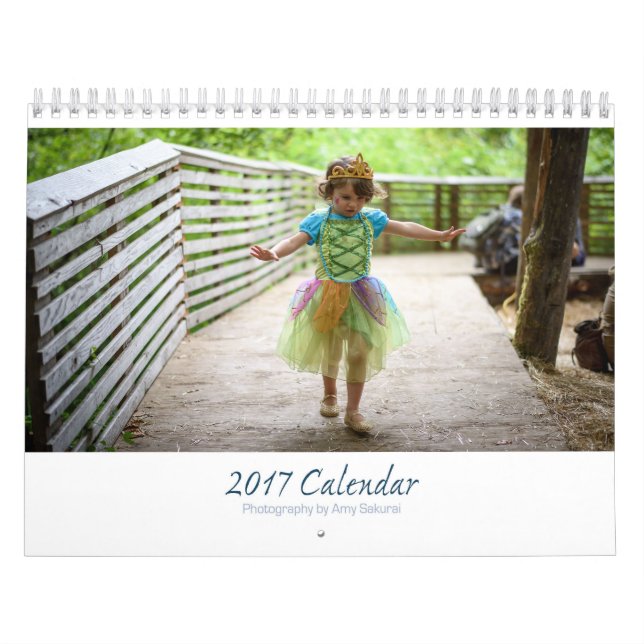 Calendario 2017 de la foto del Amy (Tapa)