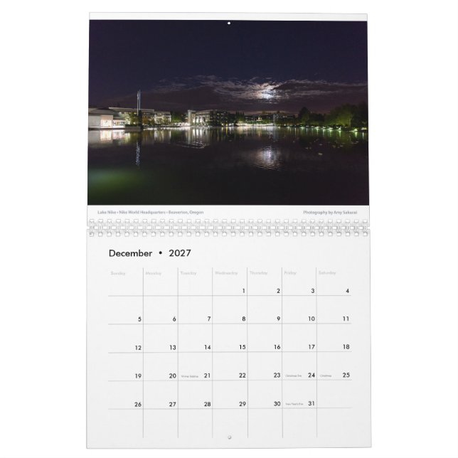 Calendario 2017 de la foto del Amy (Dec 2027)