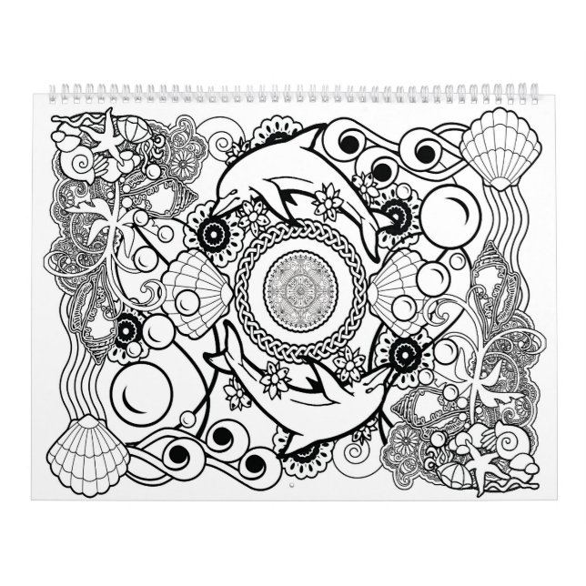 Calendario 2017 de la mandala (Tapa)