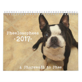 Calendario 2017 de Pheelosophees