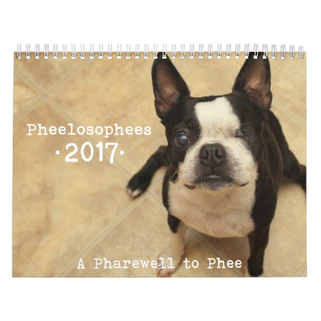 Calendario 2017 de Pheelosophees (Tapa)