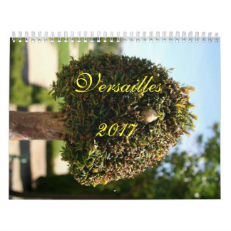 Calendario 2017 de Versalles