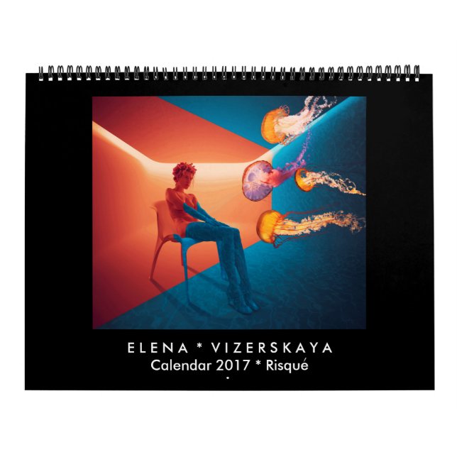 Calendario 2017 del arte de Elena Vizerskaya (Tapa)