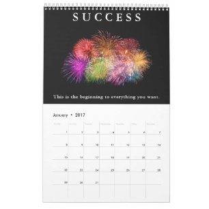 Calendario 2017 del éxito: ¡Cree su vida ideal!