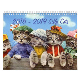 Calendario 2018 - 2019 gatos tontos