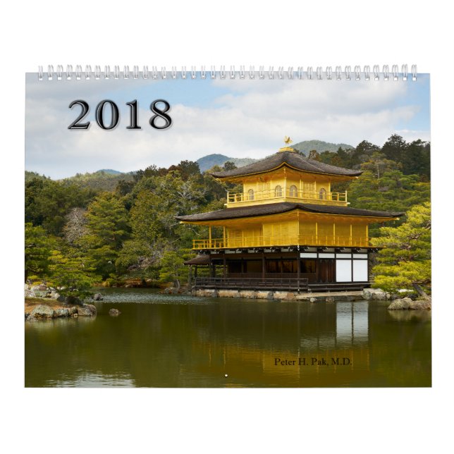 Calendario 2018 de Asia (Tapa)