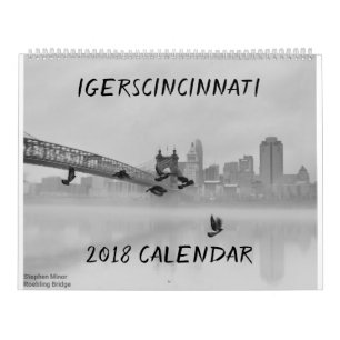 Calendario 2018 de IgersCincinnati