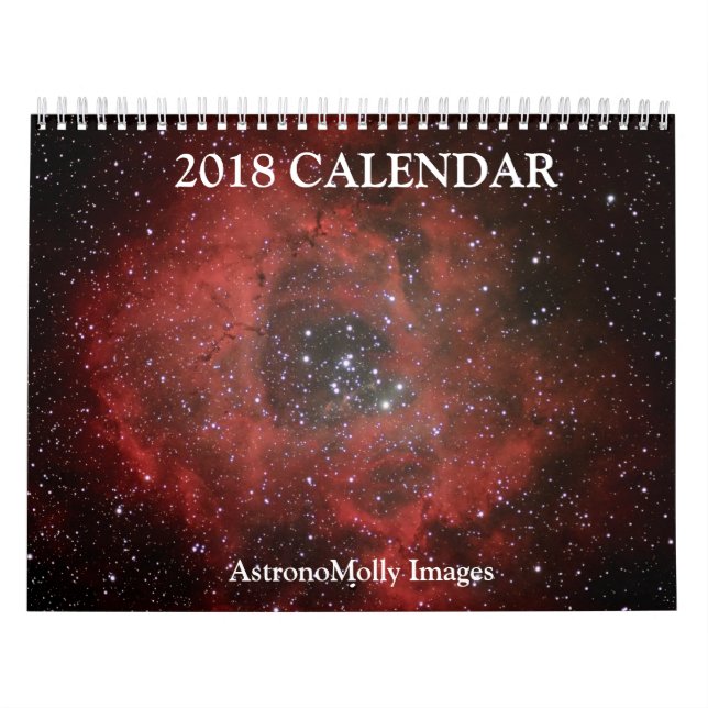 Calendario 2018 de la astronomía (Tapa)
