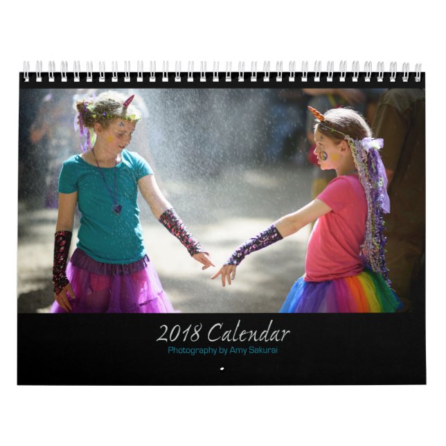 Calendario 2018 de la foto del Amy (Tapa)