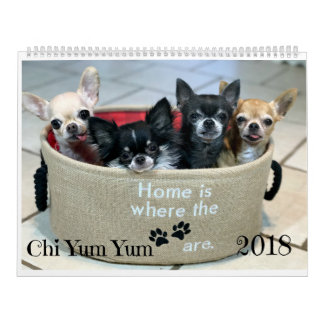 Calendario 2018 de la ji Yum Yum