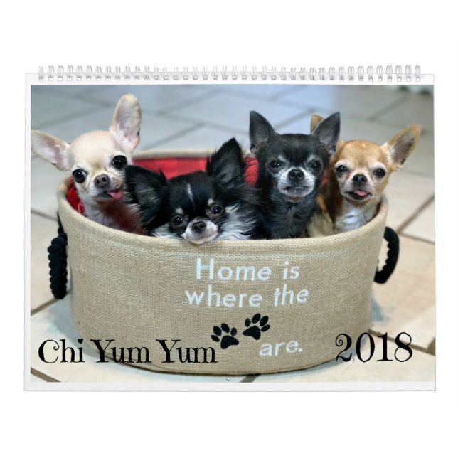 Calendario 2018 de la ji Yum Yum (Tapa)