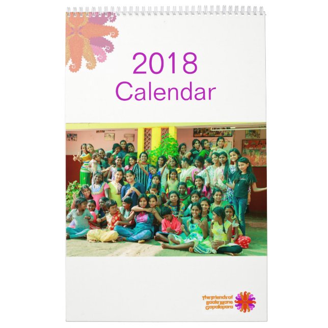 Calendario 2018 de la melena de Baale (Tapa)