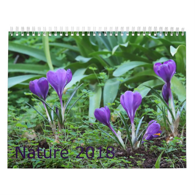 Calendario 2018 de la naturaleza (Tapa)