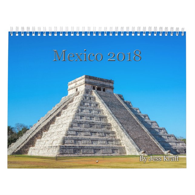 Calendario 2018 de México (Tapa)