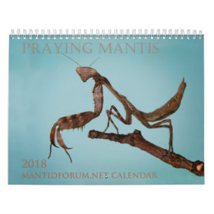 calendario 2018 de pared de Mantidforum.net