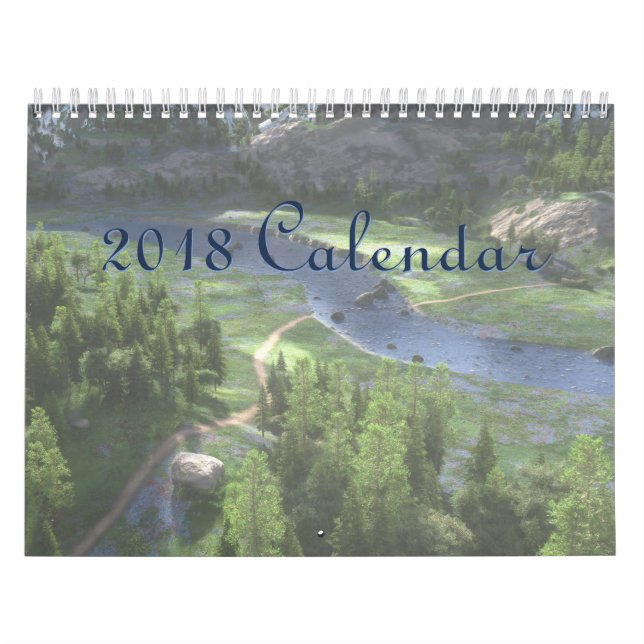 Calendario 2018 de SilverWebForge (Tapa)