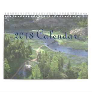 Calendario 2018 de SilverWebForge