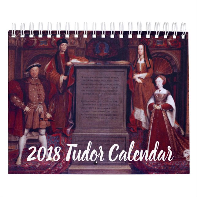 Calendario 2018 de Tudor (Tapa)