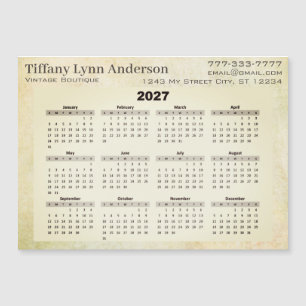 Calendario 2019 Corazón Hoja Árbol Floral Verde Me