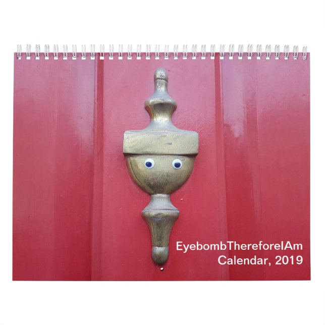 Calendario 2019 de Eyebombing (Tapa)