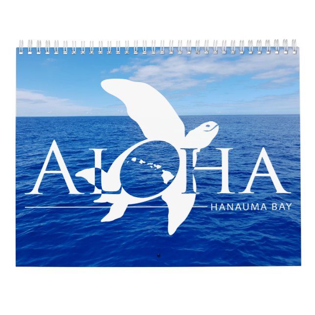 Calendario 2019 de Hawaii (Reverso)