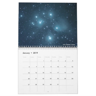 Calendario 2019 de la astronomía