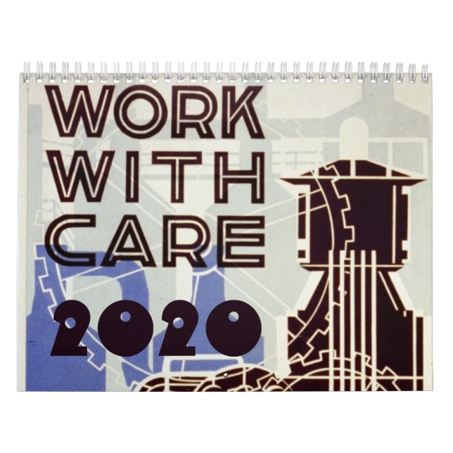 Calendario 2019 de la seguridad de WPA (Tapa)