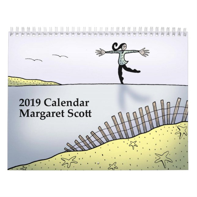 Calendario 2019 de Margaret Scott (Tapa)