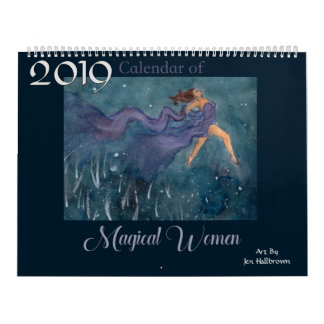 Calendario 2019 de mujeres mágicas
