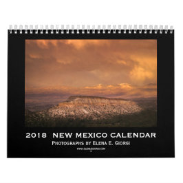 Calendario 2019 de New México