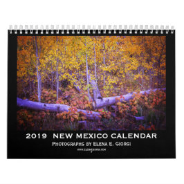 Calendario 2019 de New México