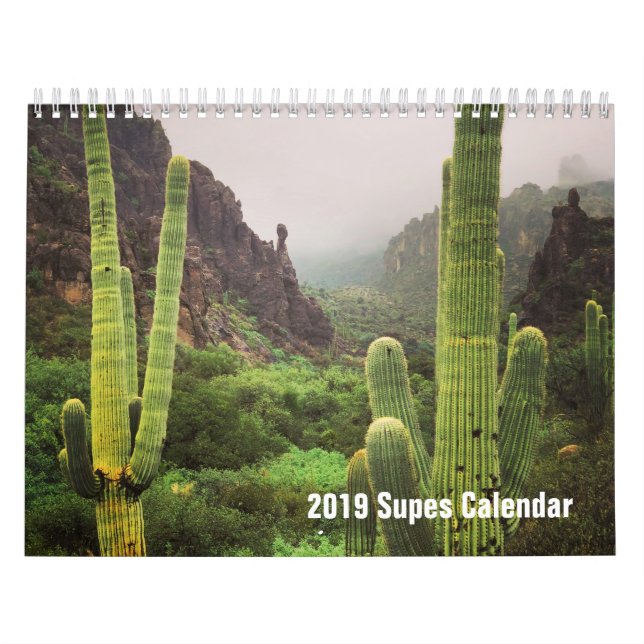 Calendario 2019 de Supes (Tapa)