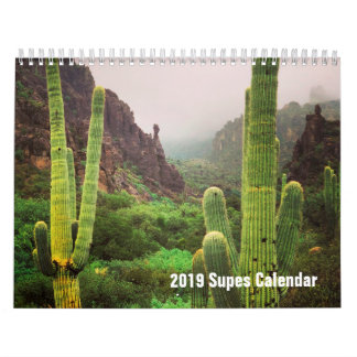 Calendario 2019 de Supes