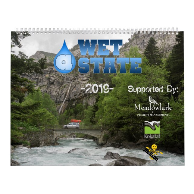 Calendario 2019 de Whitewater (Tapa)
