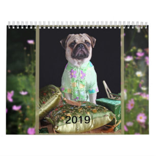 Calendario 2019 del barro amasado