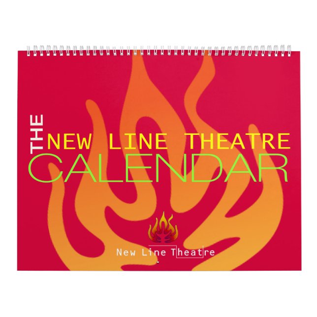 Calendario 2019 del teatro de la nueva línea (Tapa)
