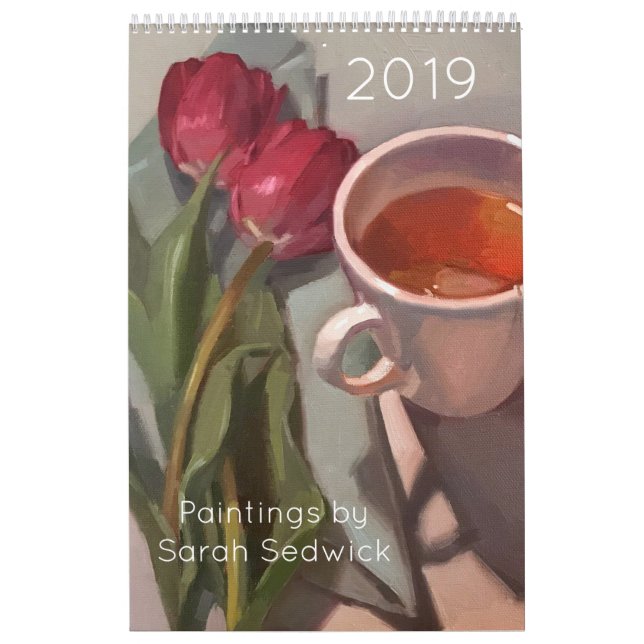 Calendario 2019, pinturas de Sarah Sedwick (Tapa)