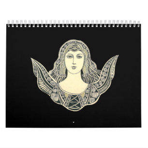 Calendario 2019 por completo de ángeles