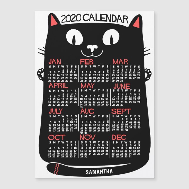 Calendario 2020 (Consulte Descripción de la nueva  (Anverso)