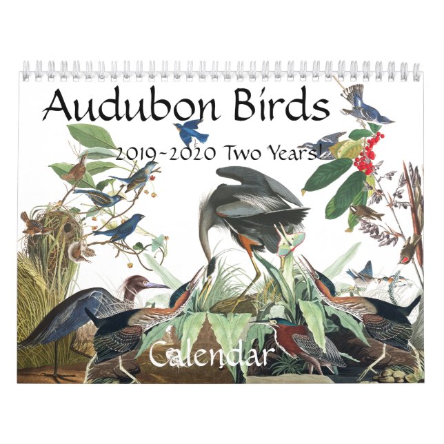 Calendario 2020 de los animales 2019 de la fauna (Tapa)