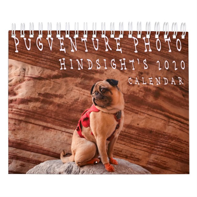 Calendario 2020 de Pugventure Photo Hindsight (peq (Tapa)